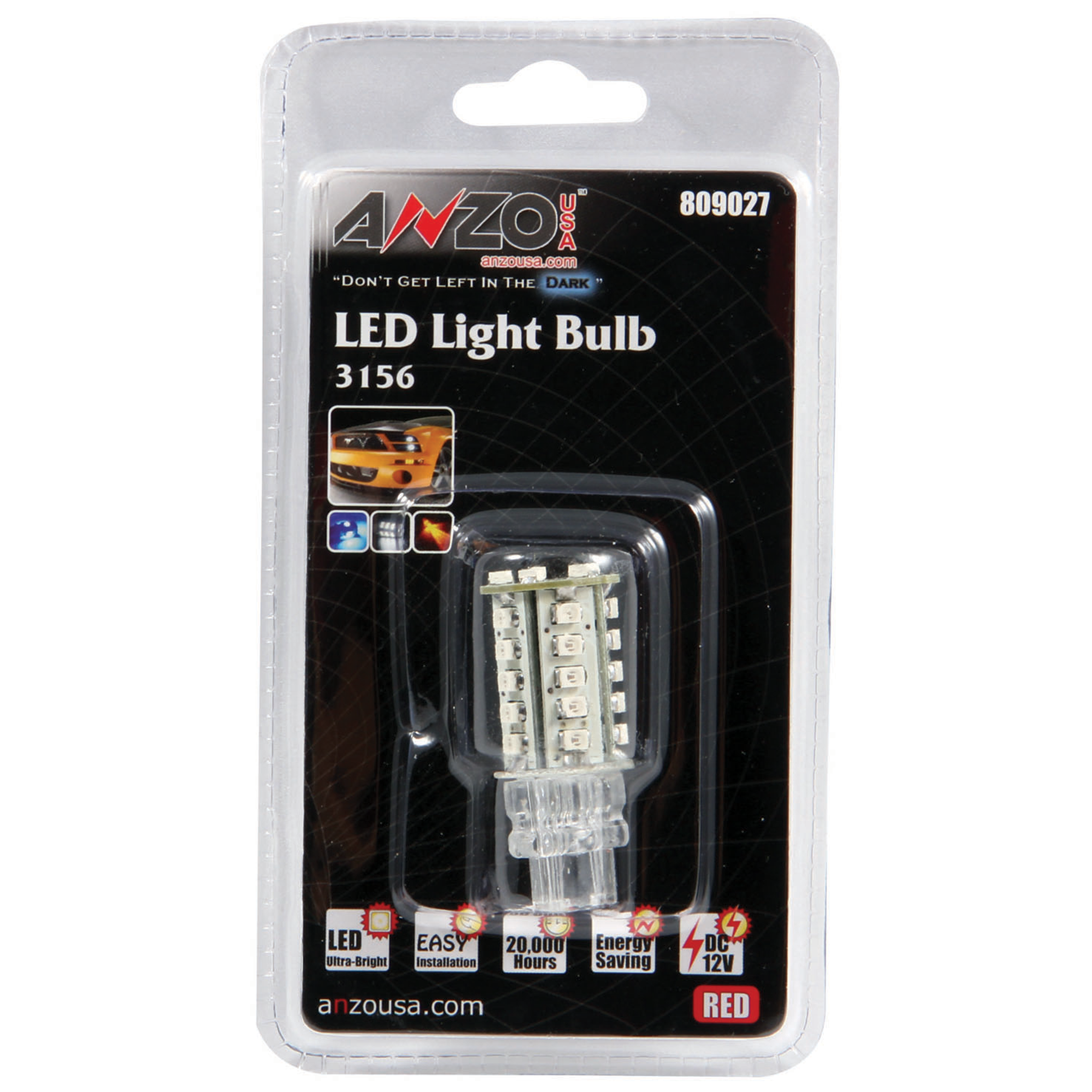 AM LED Replacement Bulbs|3156-3157 Red SKU A1R809027