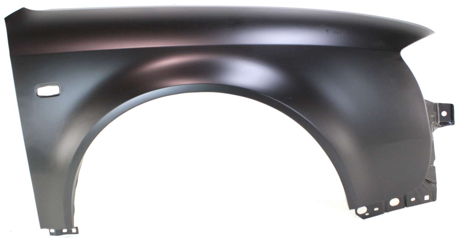 AM A6-02-04 FRONT FENDER RH 2.7L 3.0L Eng Primed w Square S.L. Hole SKU A220121 Partslink AU1241119 OEM 4B0821106B