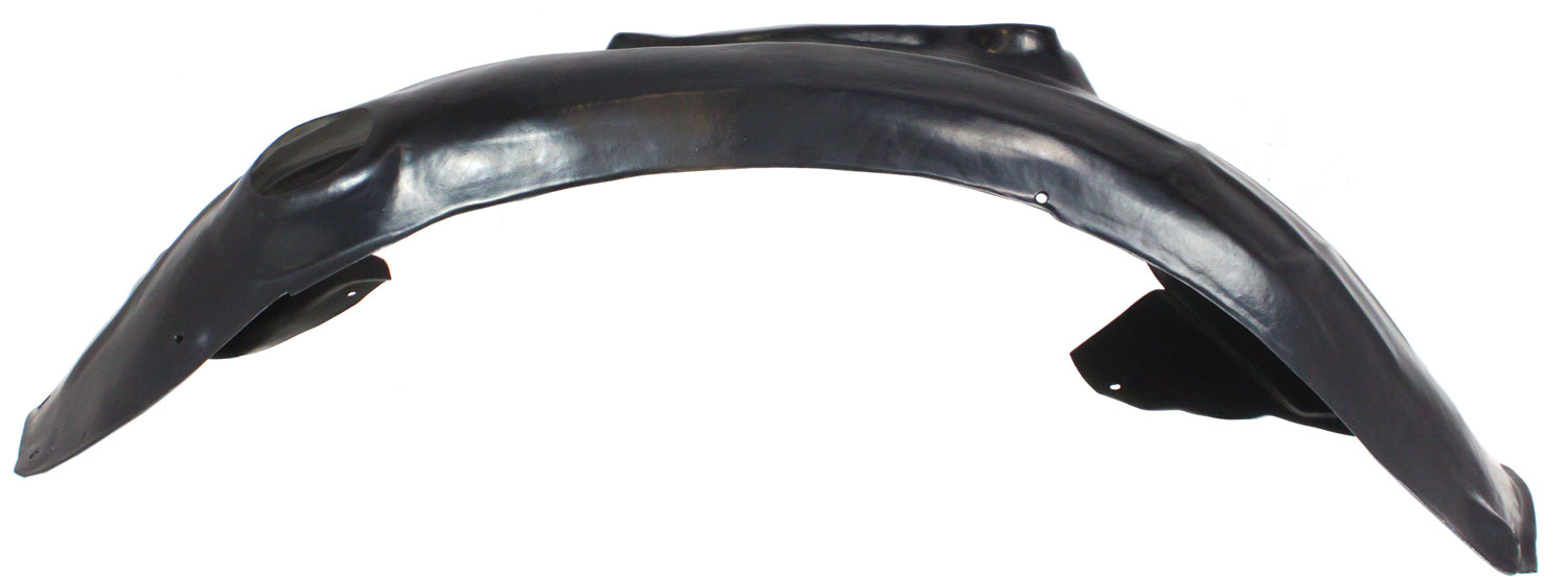 AM A6-05-11 FRONT FENDER LINER LH Polyethylene Vacuum Form Sedan Wagon SKU A222150 Partslink AU1250107 OEM 4F0821133P PFM
