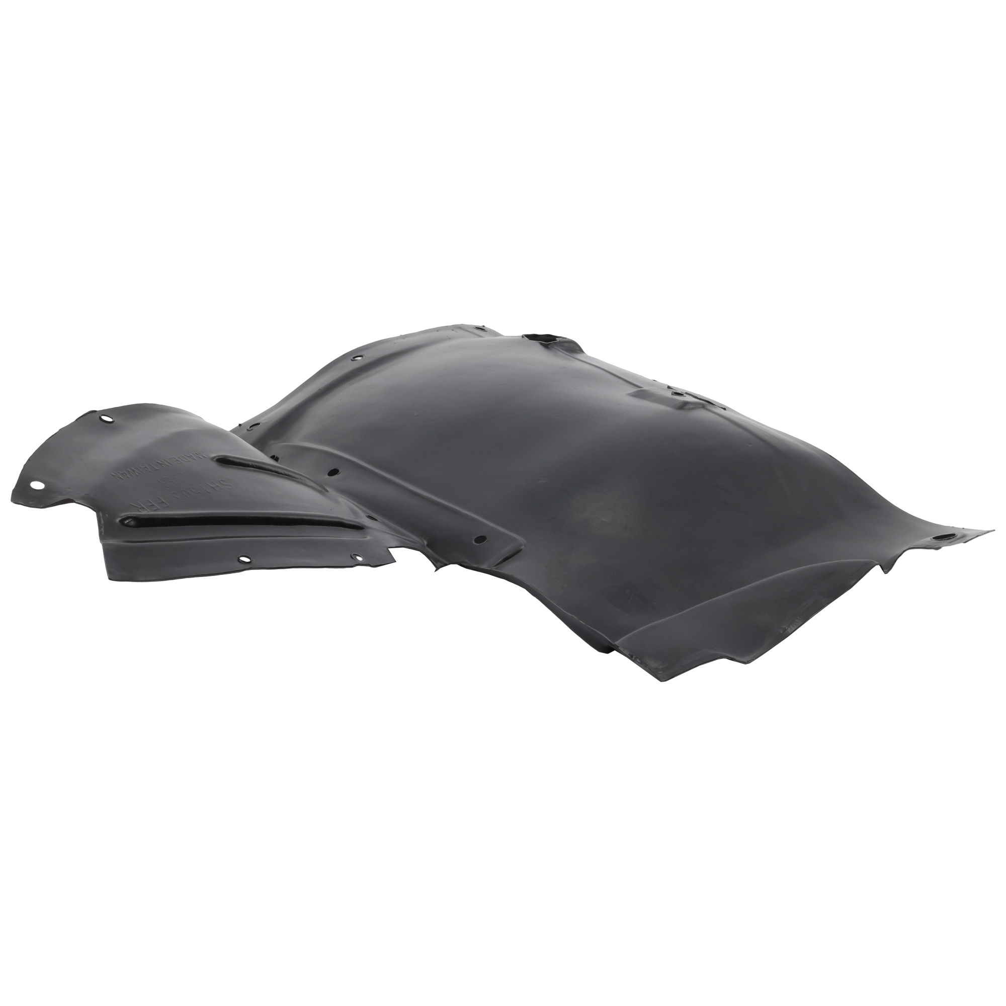 AM A3-06-11 FRONT FENDER LINER RH Front Section SKU A222153 Partslink AU1251101 OEM 8P0821192B