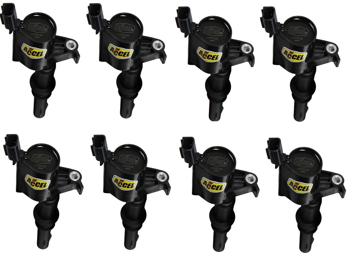 AM COIL 8PK FORD MOD ENG 3 VALVE BLACK SKU A35140033K 8