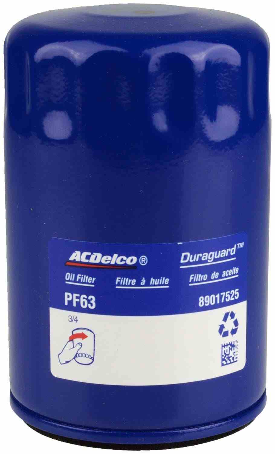 AM Oil Filter SKU ACPF63