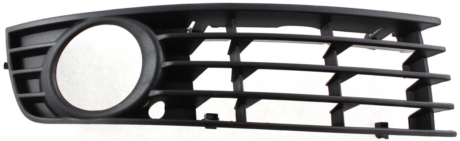 AM A4 S4-02-05 FRONT FOG LAMP MOLDING RH Primed Type 1 Exc. Cabrio Model SKU ARBA070301 Partslink AU1039102 OEM 8E080768201C