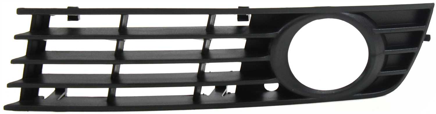 AM A4 S4-02-05 FRONT FOG LAMP MOLDING LH Primed Type 1 Exc. Cabrio Model SKU ARBA070302 Partslink AU1038102 OEM 8E080768101C