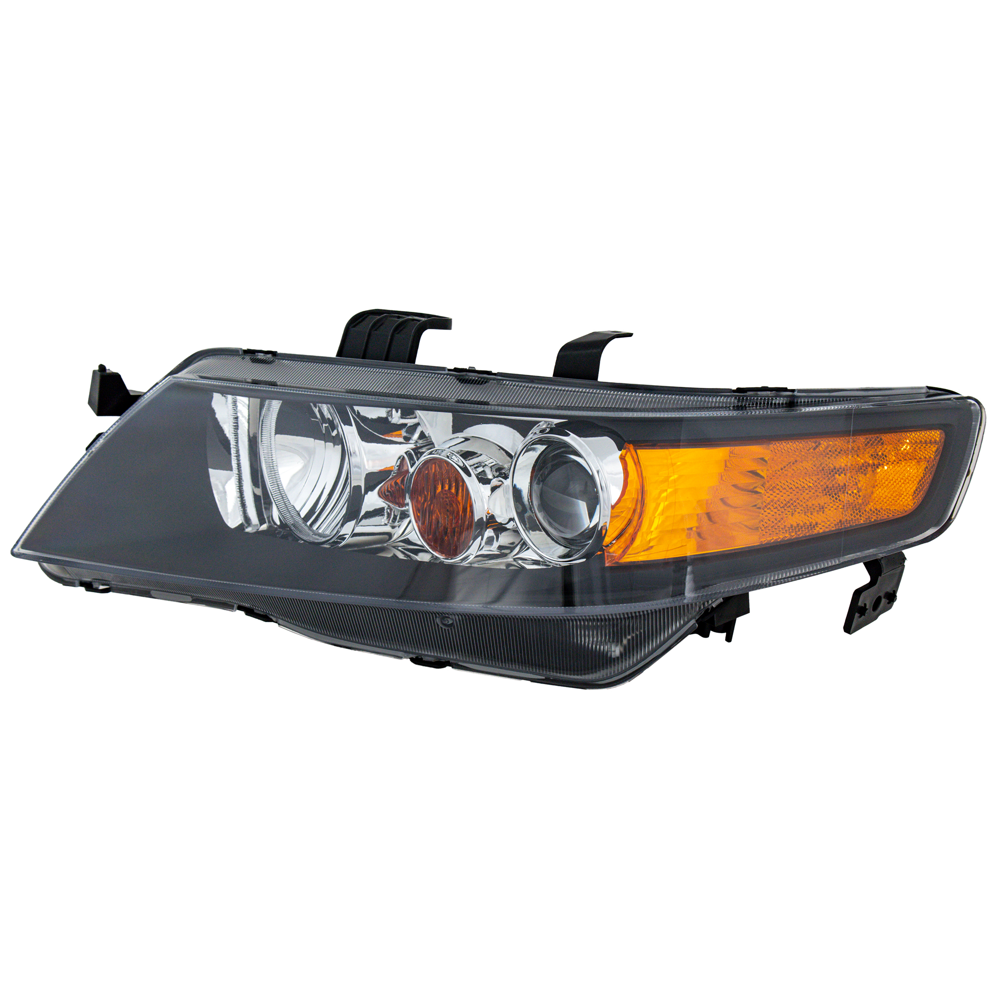 AM TSX 06-08 HEAD LAMP LH Lens and Housing HID Xenon w o HID Kit SKU ARBA100102 Partslink AC2502112 OEM 33151SECA62