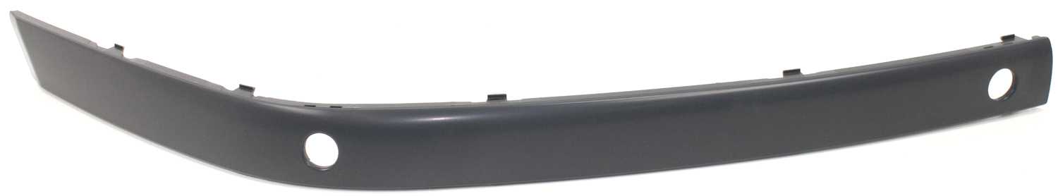 AM 7 SERIES 02-05 FRONT BUMPER MOLDING RH Outer w Park Distance Control and Sensor Hole SKU ARBB016103 Partslink BM1047124 OEM 51117043458