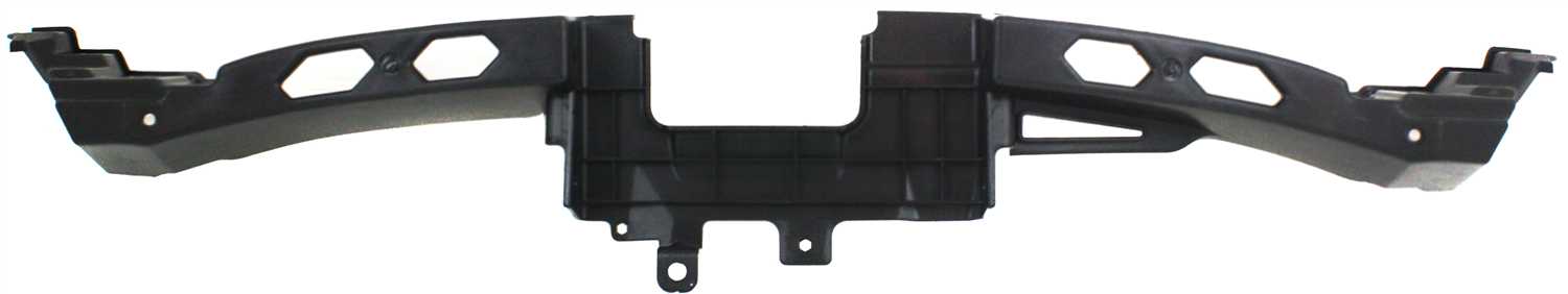 AM LUCERNE 06-11 RADIATOR SUPPORT COVER Matte Dark Gray Plastic SKU ARBB070101 Partslink GM1207107 OEM 25765115