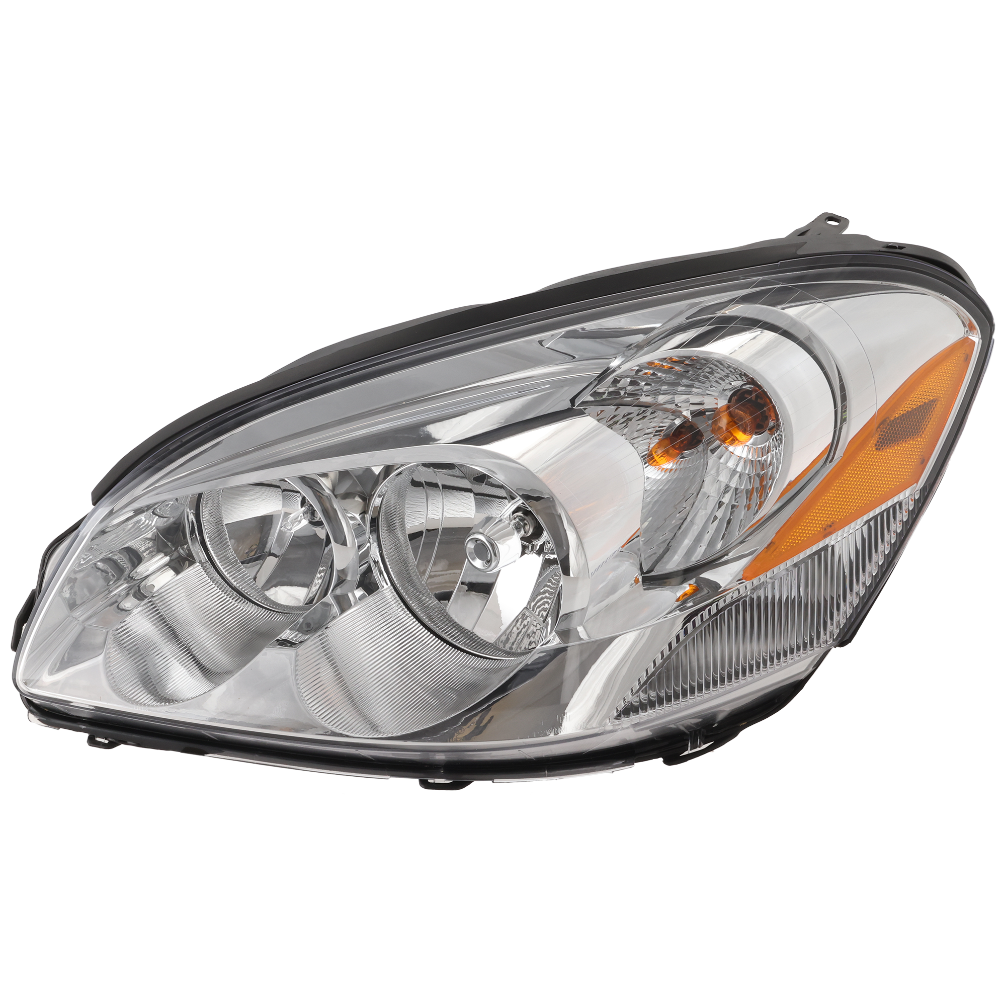 AM LUCERNE 06-11 HEAD LAMP LH Assembly Halogen CAPA SKU ARBB100102Q Partslink GM2502277C OEM 25974773