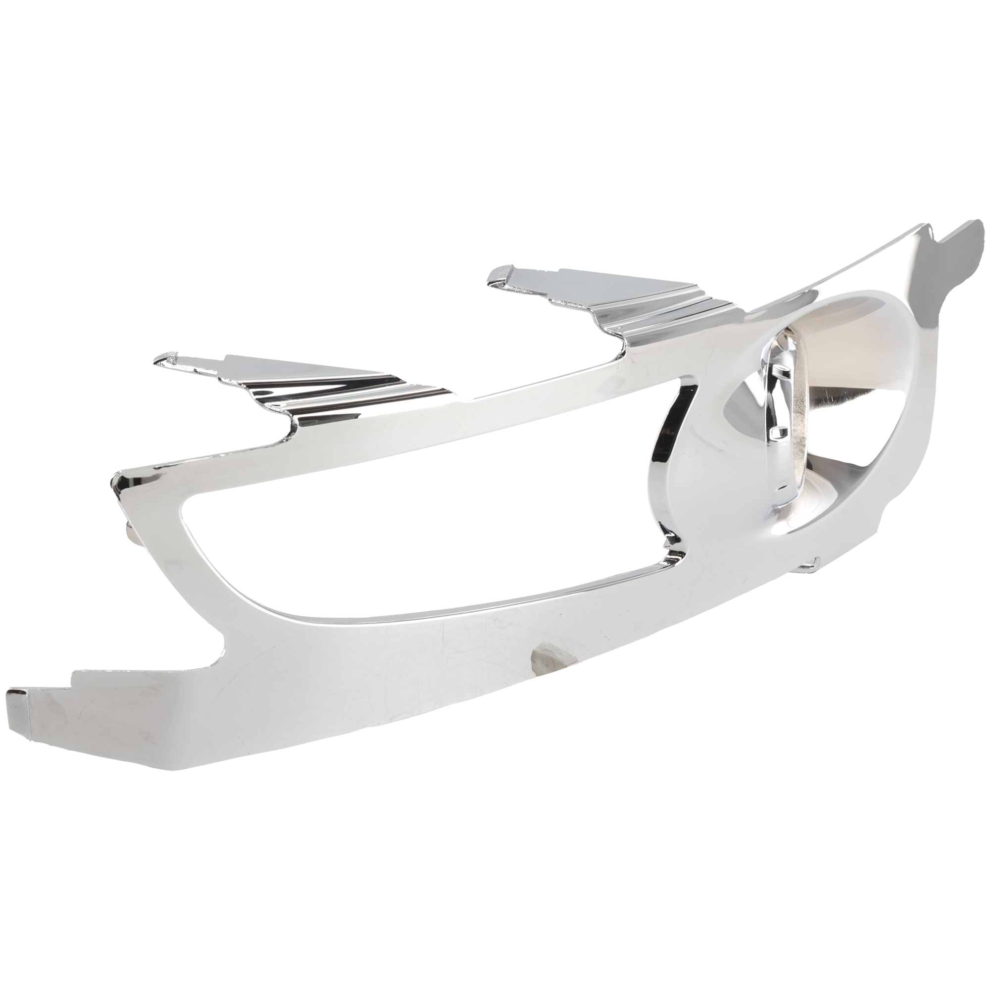 AM ENCLAVE 08-12 FRONT FOG LAMP MOLDING RH Chrome SKU ARBB107501 Partslink GM2599108 OEM 25878272