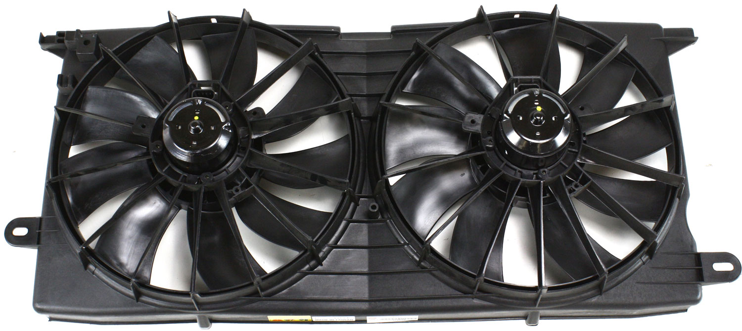 AM LESABRE 00-05 RADIATOR FAN SHROUD ASSEMBLY Dual SKU ARBB160902 Partslink GM3115119 OEM 12487606