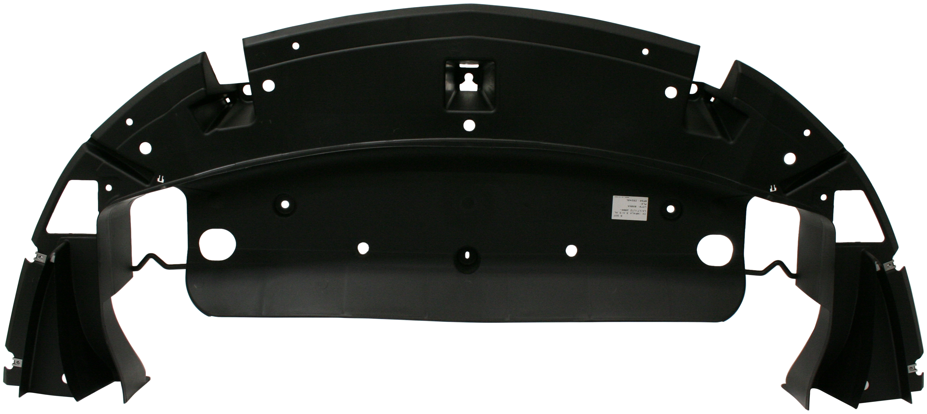 AM IMPALA 06-13 IMPALA LIMITED 14-16 FRONT LOWER VALANCE Air Deflector Textured Police Model 08-16 SKU ARBC017502 Partslink GM1007109 OEM 22744452