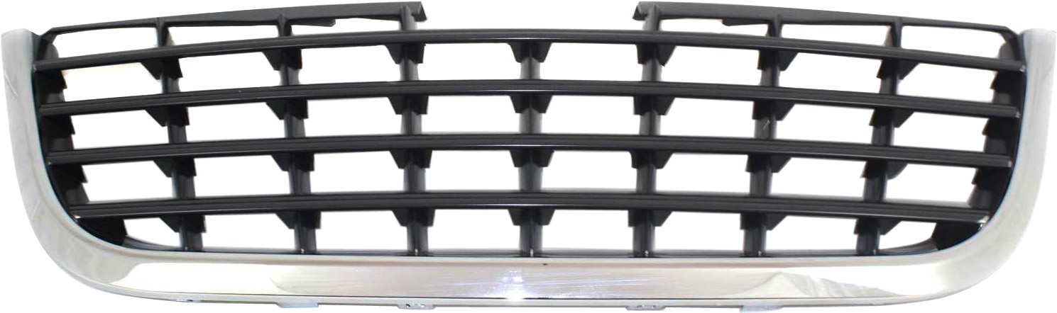 AM TOWN AND COUNTRY 08-10 GRILLE Plastic Chrome Shell Painted Black Insert SKU ARBC070101 Partslink CH1200322 OEM 5113127AA
