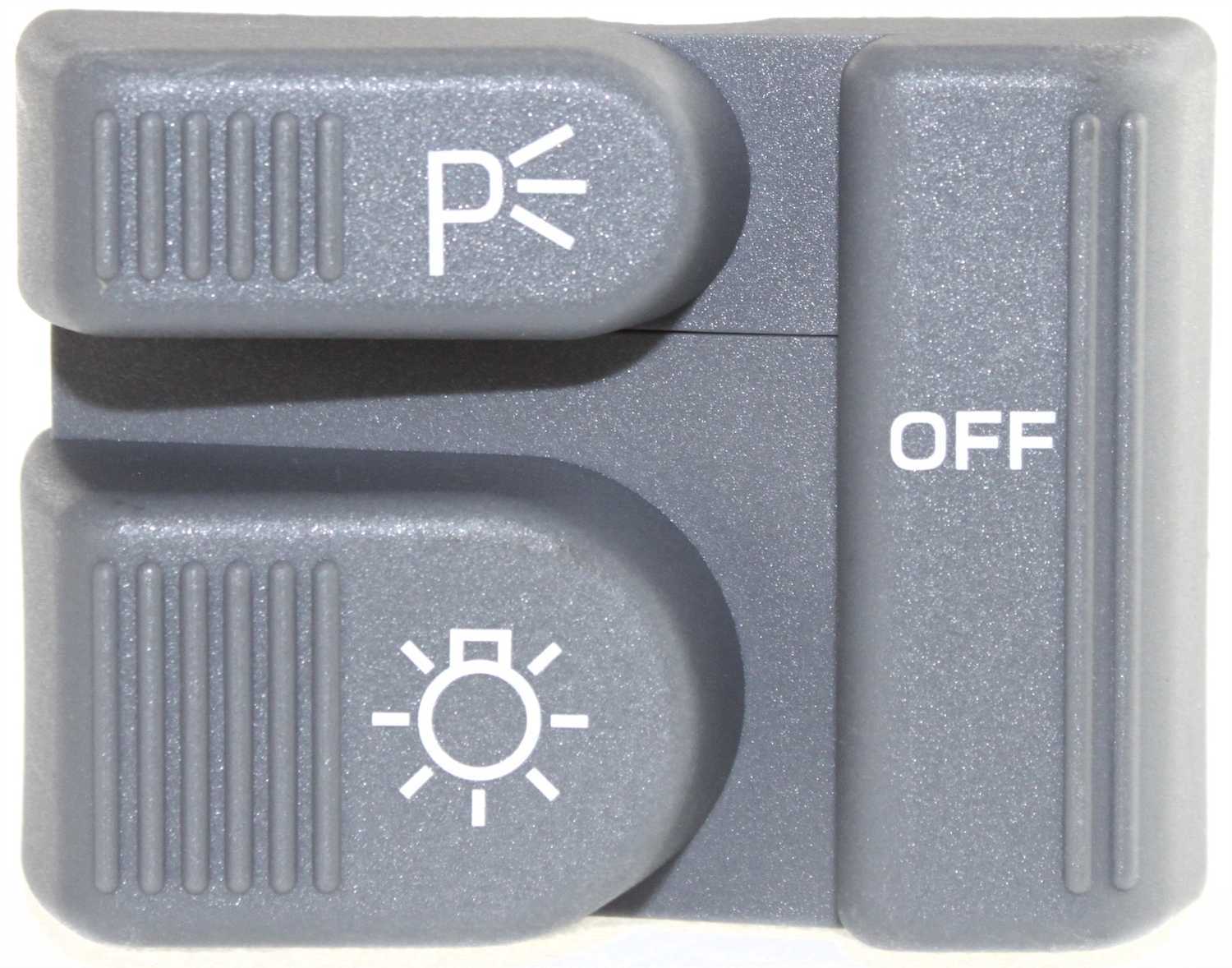 AM S10 PICKUP 94-97 HEAD LAMP SWITCH Blade type w 6 prong male terminal SKU ARBC108905 OEM 15719854