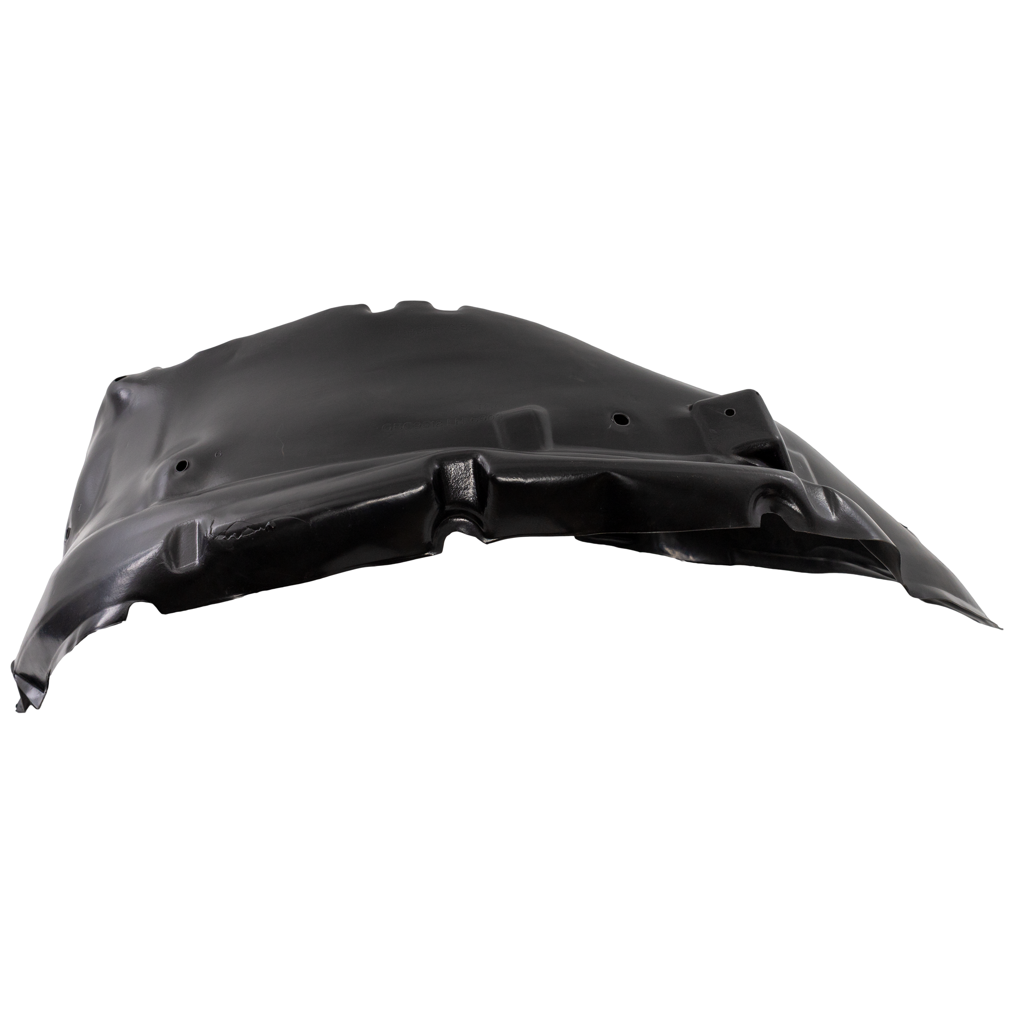 AM COLORADO CANYON 07-12 FRONT FENDER LINER LH Outer Plastic Vacuum Form SKU ARBC222110 Partslink GM1248186 OEM 20940397