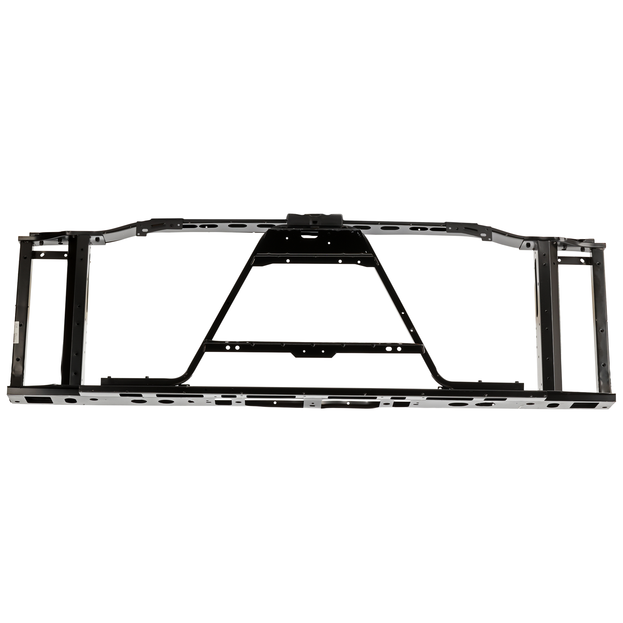 AM SILVERADO SIERRA 1500-07-09 RADIATOR SUPPORT Assembly Black Steel Excludes 2007 Classic SKU ARBC250101 Partslink GM1225252 OEM 20840497-25991997