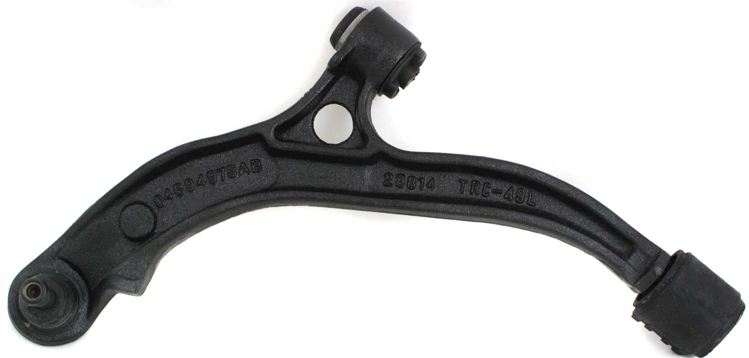 AM TOWN AND COUNTRY 01-07 FRONT CONTROL ARM LH Lower Standard Duty w Ball Joint and Bushings SKU ARBC281502 OEM 4743377AC 4743377AA 4743377AD