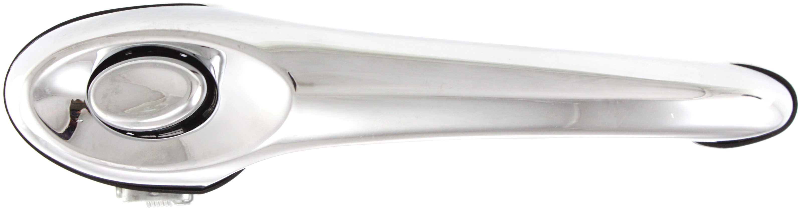 AM PT CRUISER 01-10 FRONT EXTERIOR DOOR HANDLE RH All Chrome w o Keyhole Plastic SKU ARBC462111C Partslink CH1311158 OEM 4724912AD