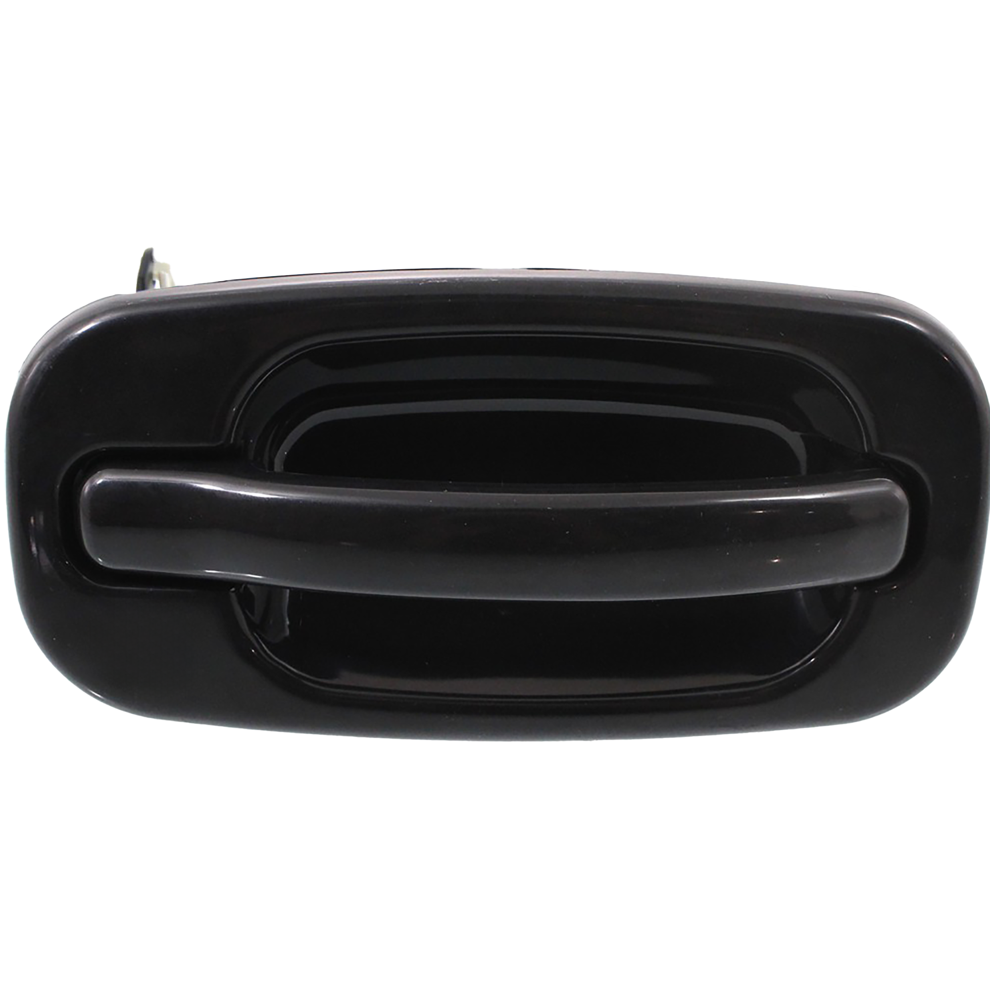 AM SILVERADO SIERRA 99-07 FRONT EXTERIOR DOOR HANDLE RH Smooth Black w o Keyhole Includes 2007 Classic SKU ARBC462181 Partslink GM1311131 OEM 15182417