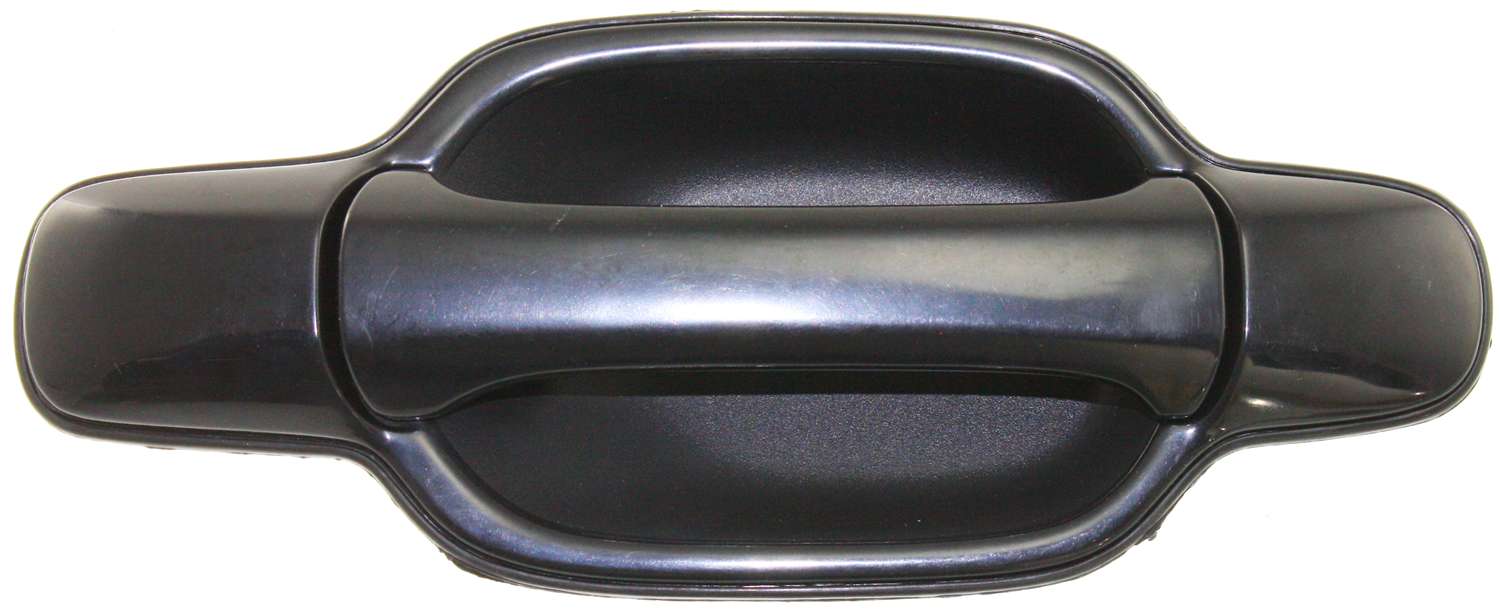 AM CANYON COLORADO 04-12 FRONT EXTERIOR DOOR HANDLE RH Smooth Black w o Keyhole Plastic SKU ARBC462187 Partslink FDH010172 OEM 20829879