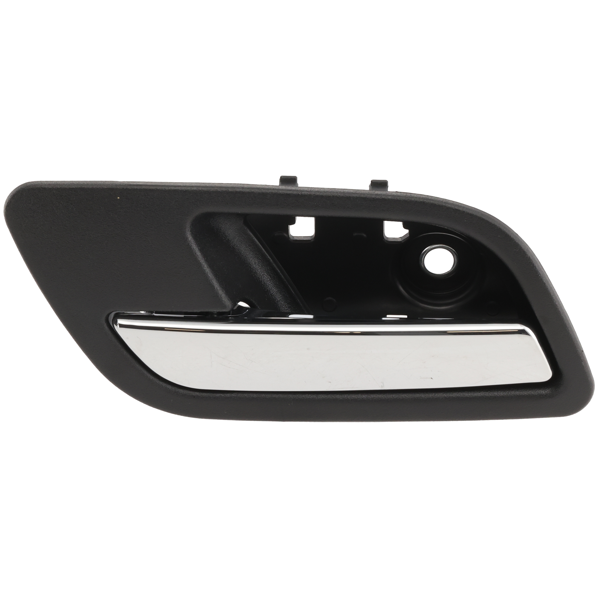 AM ESCALADE EXT ESV 07-14 FRONT INTERIOR DOOR HANDLE LH Txtrd Blk Hsg Chr Lever Base Model w Hole SKU ARBC462190 Partslink GM1352148 OEM 22861090-15920707
