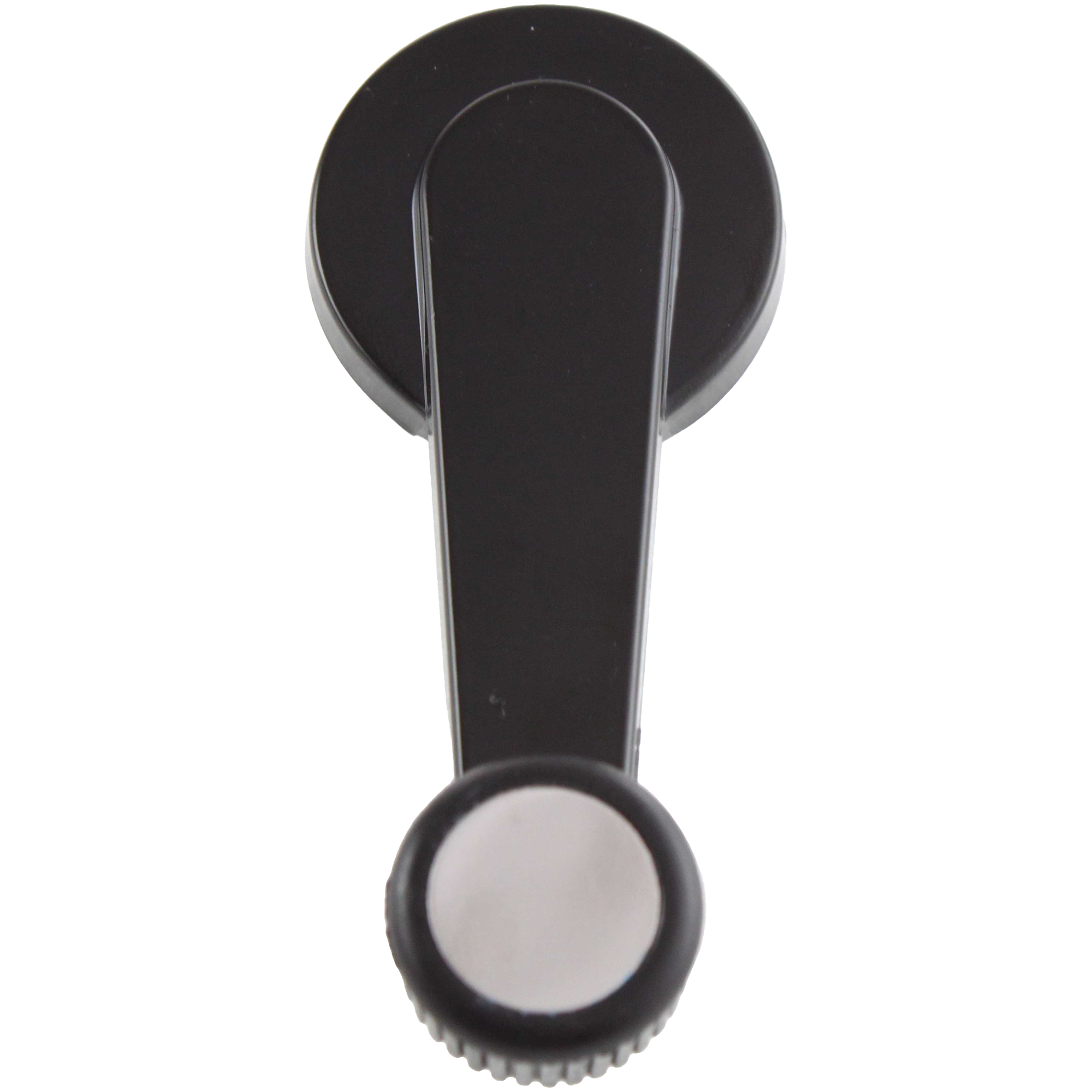 AM S10 PICKUP 82-93 BLAZER 87-94 FRONT WINDOW CRANK Smooth Black w Black Knob SKU ARBC463201 Partslink GM1354103 OEM 15588093