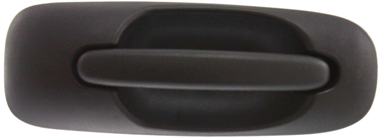 AM TOWN AND COUNTRY 01-07 REAR EXTERIOR DOOR HANDLE RH Sliding Door Textured Black w o Keyhole SKU ARBC491315 Partslink CH1521113 OEM RP86VTEAC