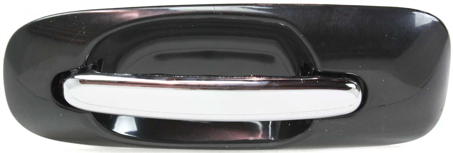 AM TOWN AND COUNTRY 01-07 REAR EXTERIOR DOOR HANDLE LH Sliding Door Chr Lvr+Smth Blk Hsg w o Hole SKU ARBC491320 OEM RP91SW1AC PFM