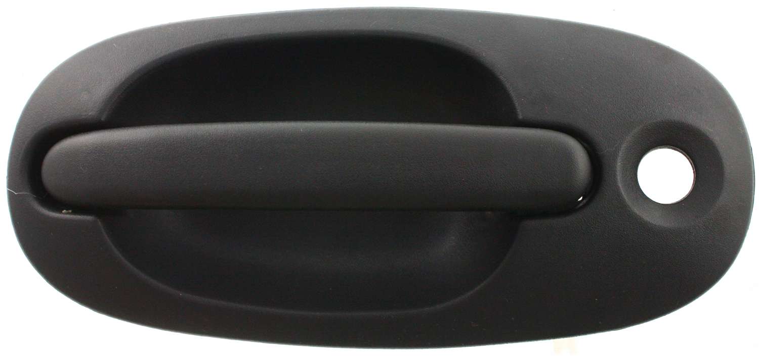 AM TOWN AND COUNTRY 96-00 REAR EXTERIOR DOOR HANDLE RH Textured Black w Keyhole Side Sliding Plas SKU ARBC491327 OEM QJ98SJM PFM