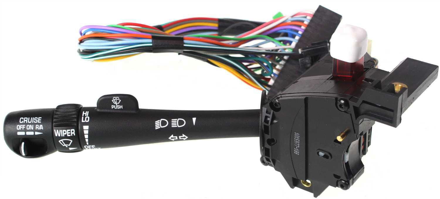 AM S10-88-04 BLAZER 98-05 COMBINATION SWITCH High and Low Beam Dimmer w Cruise Control SKU ARBC505803 OEM 26062270-26082245-26083635-260