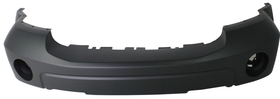 AM DURANGO 07-09 FRONT BUMPER COVER Primed w o Mldg Holes for Chr Insrt w Fog Light Holes w o Tow Hook Holes CAPA SKU ARBD010303PQ Partslink CH1000910C OEM 68002920AC