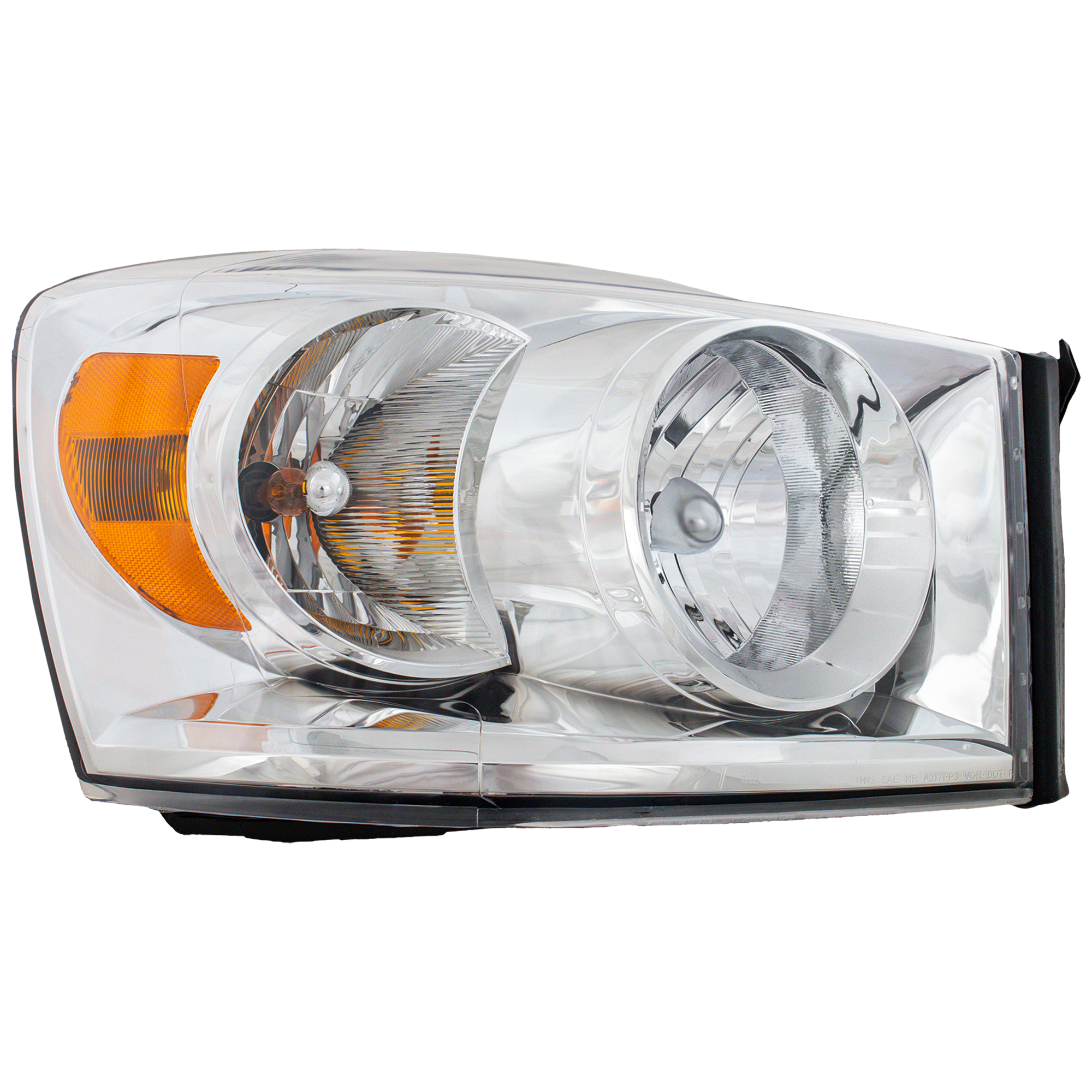AM DODGE FULL SIZE PICKUP 07-09 HEAD LAMP RH Assembly Halogen All Cab Type SKU ARBD100101 Partslink CH2503180 OEM 68003124AD PFM