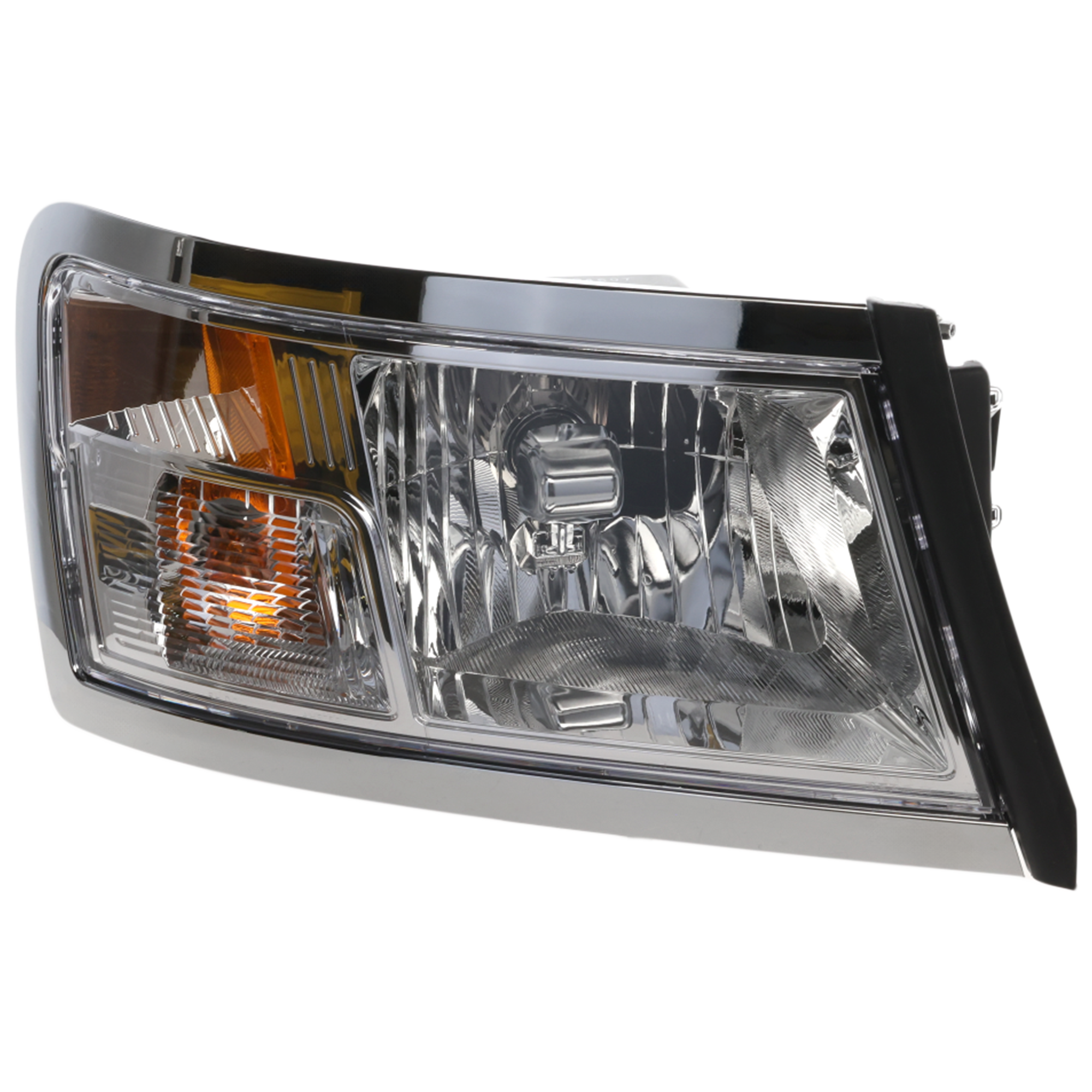 AM DAKOTA 08-11 HEAD LAMP RH Assembly Halogen Chrome Interior SKU ARBD100111 Partslink CH2519128 OEM 55112244AF 55112244AE