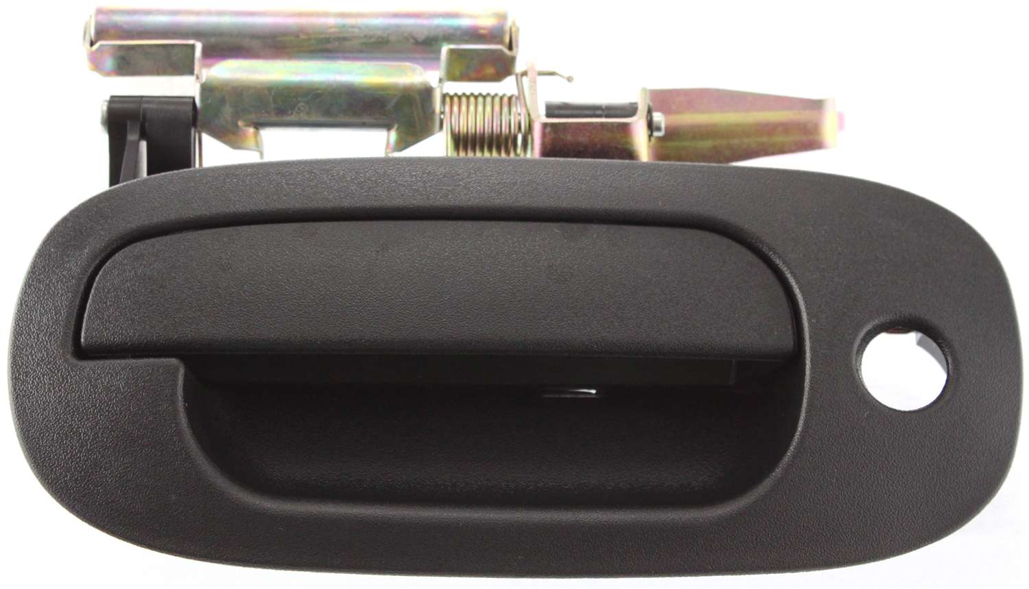 AM DAKOTA 02-04 DURANGO 02-03 FRONT EXTERIOR DOOR HANDLE LH Textured Black w Keyhole Plastic SKU ARBD462134 Partslink CH1310126 OEM 55362891AB