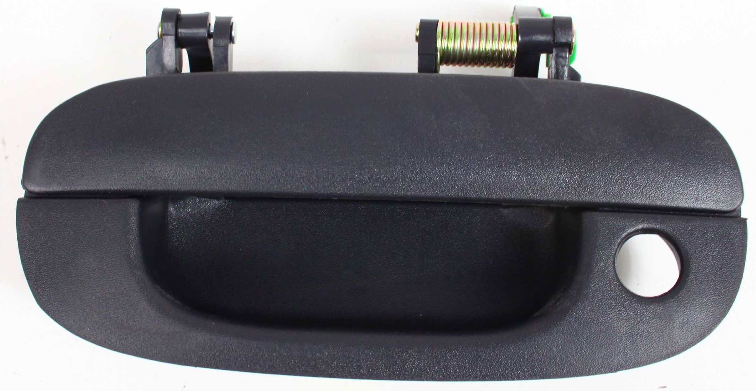 AM RAM 1500-94-01-2500-3500-94-02 FRONT EXTERIOR DOOR HANDLE LH Smooth Black w Keyhole SKU ARBD462156 OEM 55275023 PFM