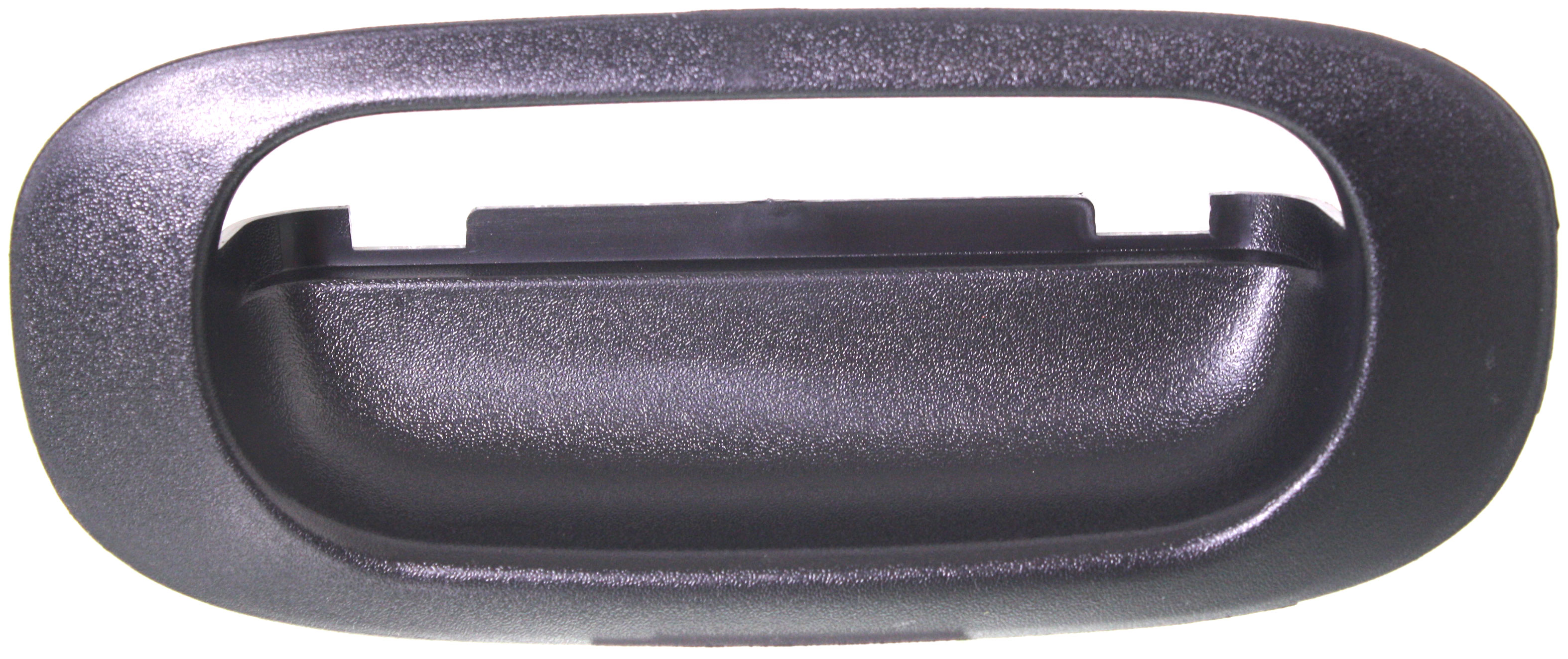 AM DAKOTA 97-11 RAIDER 06-09 TAILGATE HANDLE BEZEL Textured Black w o Keyhole Plastic SKU ARBD580701 Partslink CH1916102 OEM 55256216AB