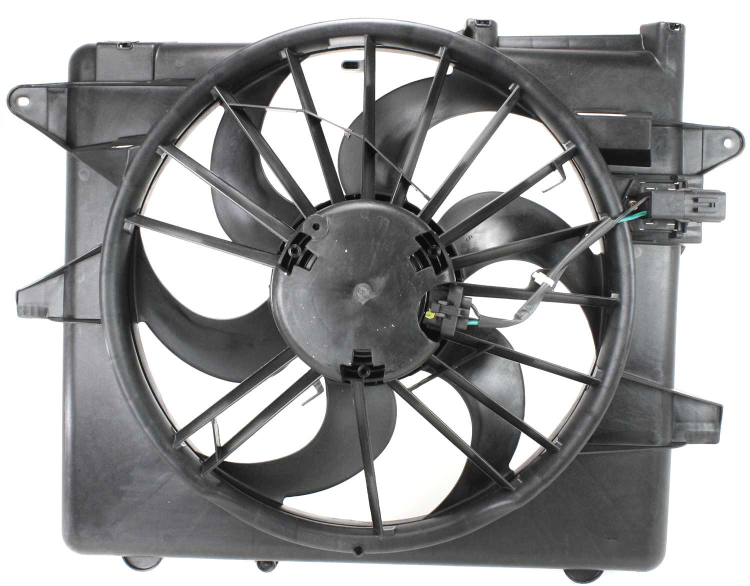 AM MUSTANG 05-14 RADIATOR FAN ASSEMBLY Conv Cpe SKU ARBF160905 Partslink FO3115152 OEM DR3Z8C607D