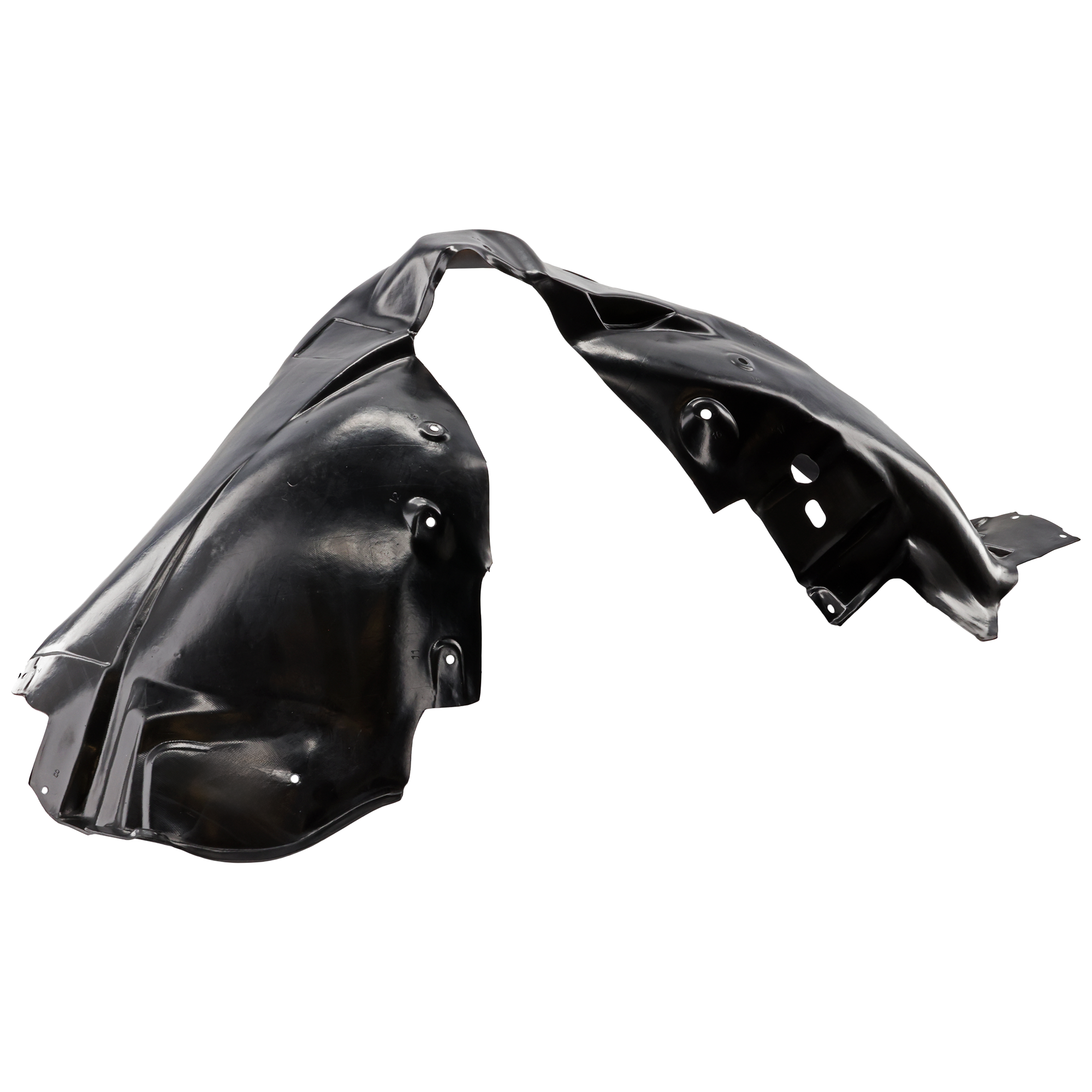 AM EDGE 07-10 MKX 07-10 FRONT FENDER LINER LH Plastic Injection Form SKU ARBF222104 Partslink FO1248130 OEM 7T4Z16103B