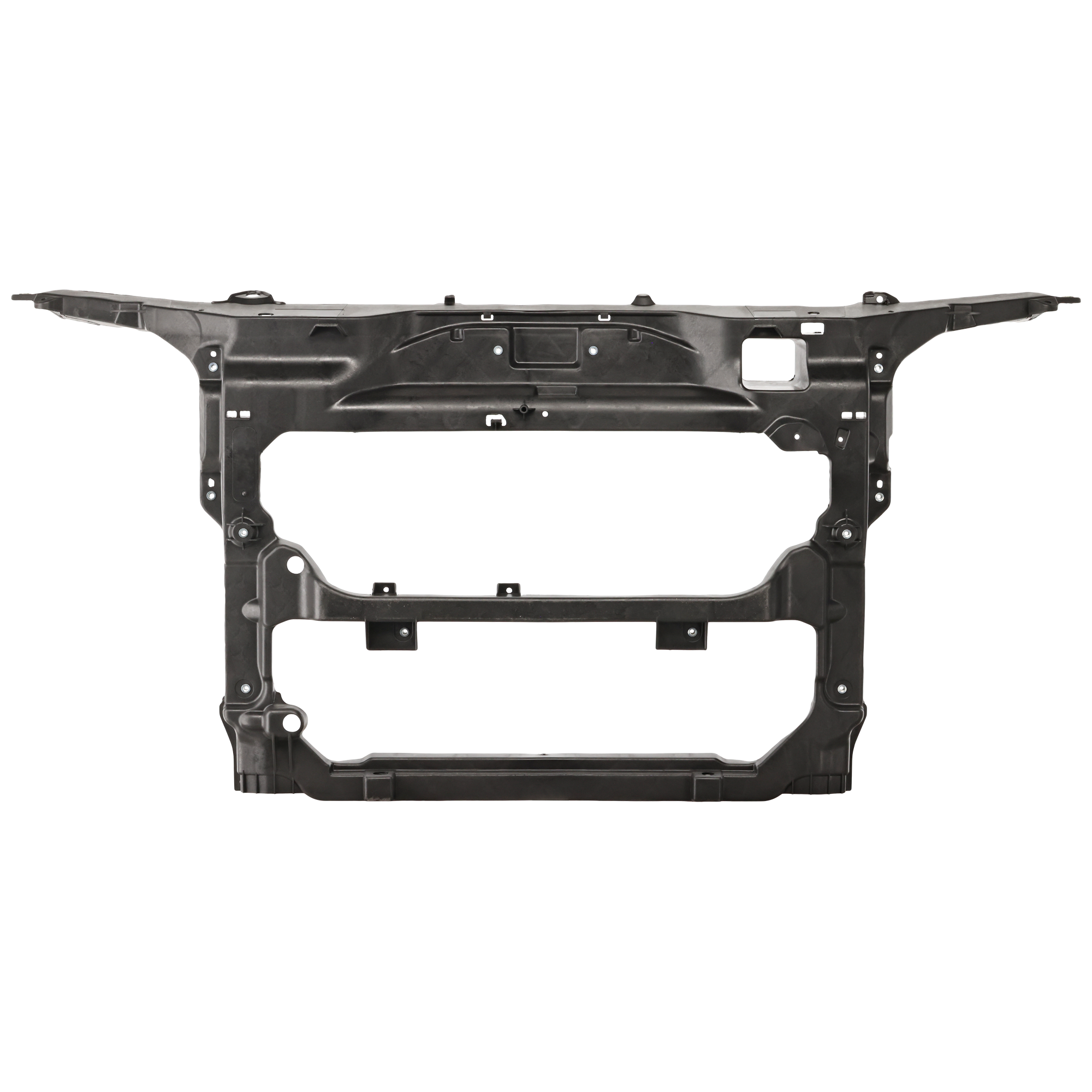 AM EDGE 07-10 RADIATOR SUPPORT Assembly Black Plastic CAPA SKU ARBF250101Q Partslink FO1225189C OEM 7T4Z16138B