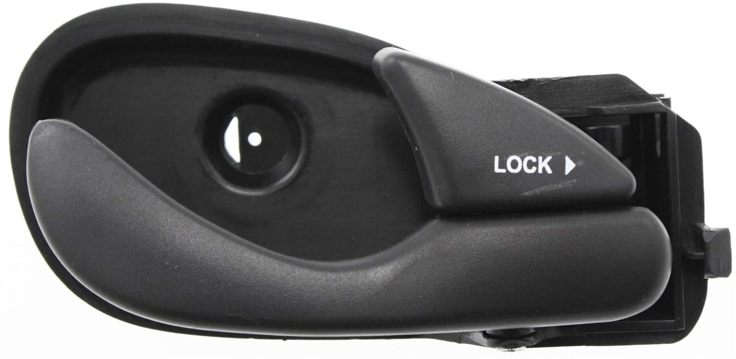 AM FOCUS 00-07 FRONT INTERIOR DOOR HANDLE RH Textured Black w Door Lock Button =REAR SKU ARBF462105 Partslink FO1353126 OEM 1S4Z5422600A 6S4Z5422600A