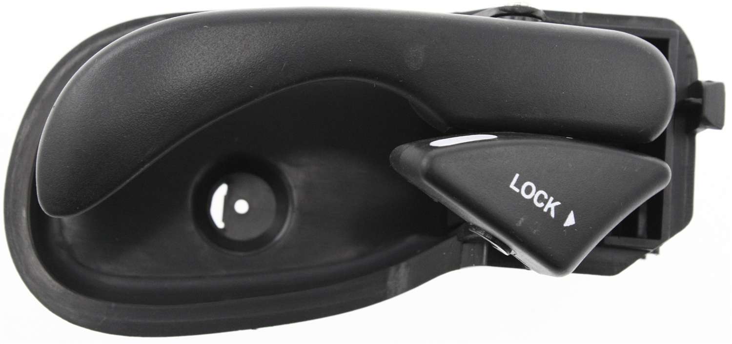 AM FOCUS 00-07 FRONT INTERIOR DOOR HANDLE LH Textured Black w Door Lock Button =REAR SKU ARBF462106 Partslink FO1352126 OEM 1S4Z5422601A 6S4Z5422601A