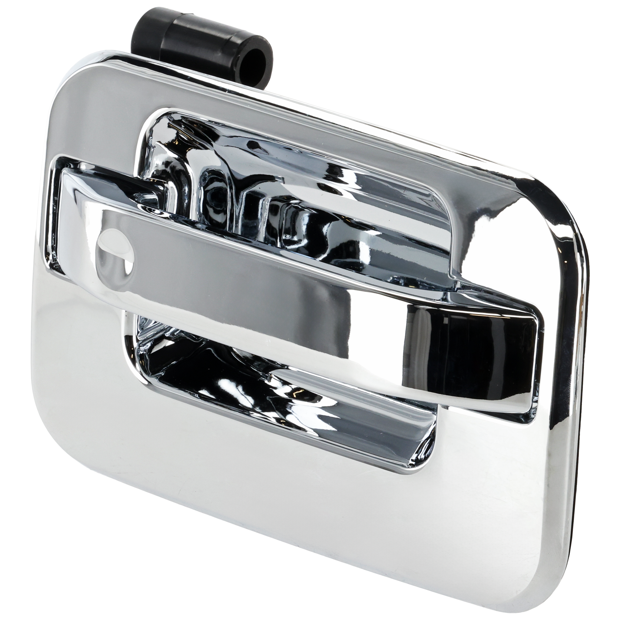 AM F 150-04-14 MARK LT 06-08 FRONT EXTERIOR DOOR HANDLE RH Chrome w o Keyhole w Plastic Connector SKU ARBF462115C Partslink FDH010122 OEM CL3Z1522404AB PFM