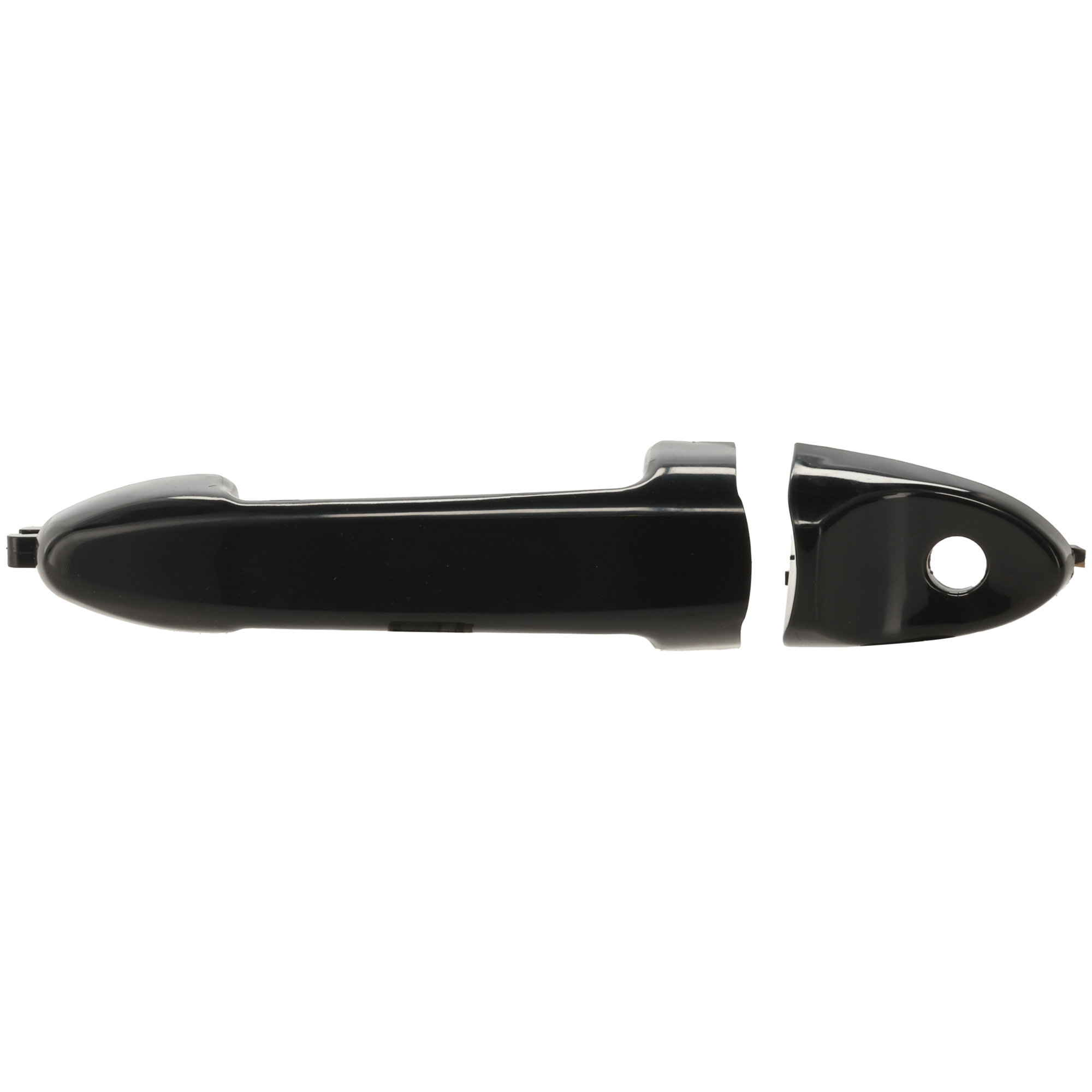 AM ESCAPE 01-12 MARINER 05-11 FRONT EXTERIOR DOOR HANDLE LH Smth Blk w Keyhole SKU ARBF462120 OEM 3L8Z7822404EAE