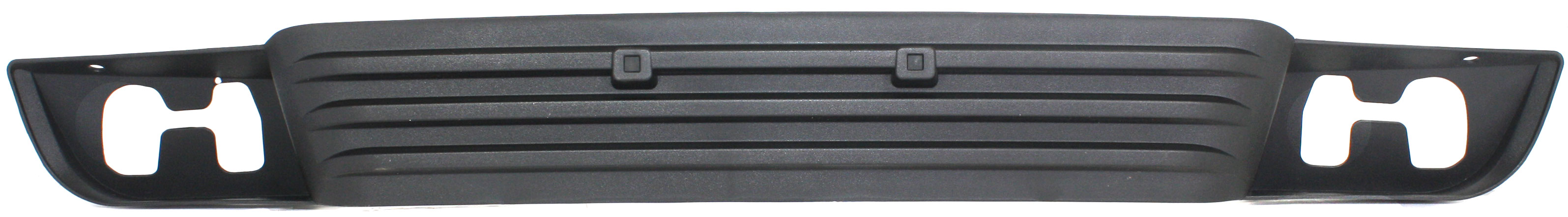 AM YUKON 07-14 FRONT BUMPER GRILLE Tow Hook Opening Cover Black Plastic Exc. Denali Model SKU ARBG018901 Partslink GM1037106 OEM 15893975