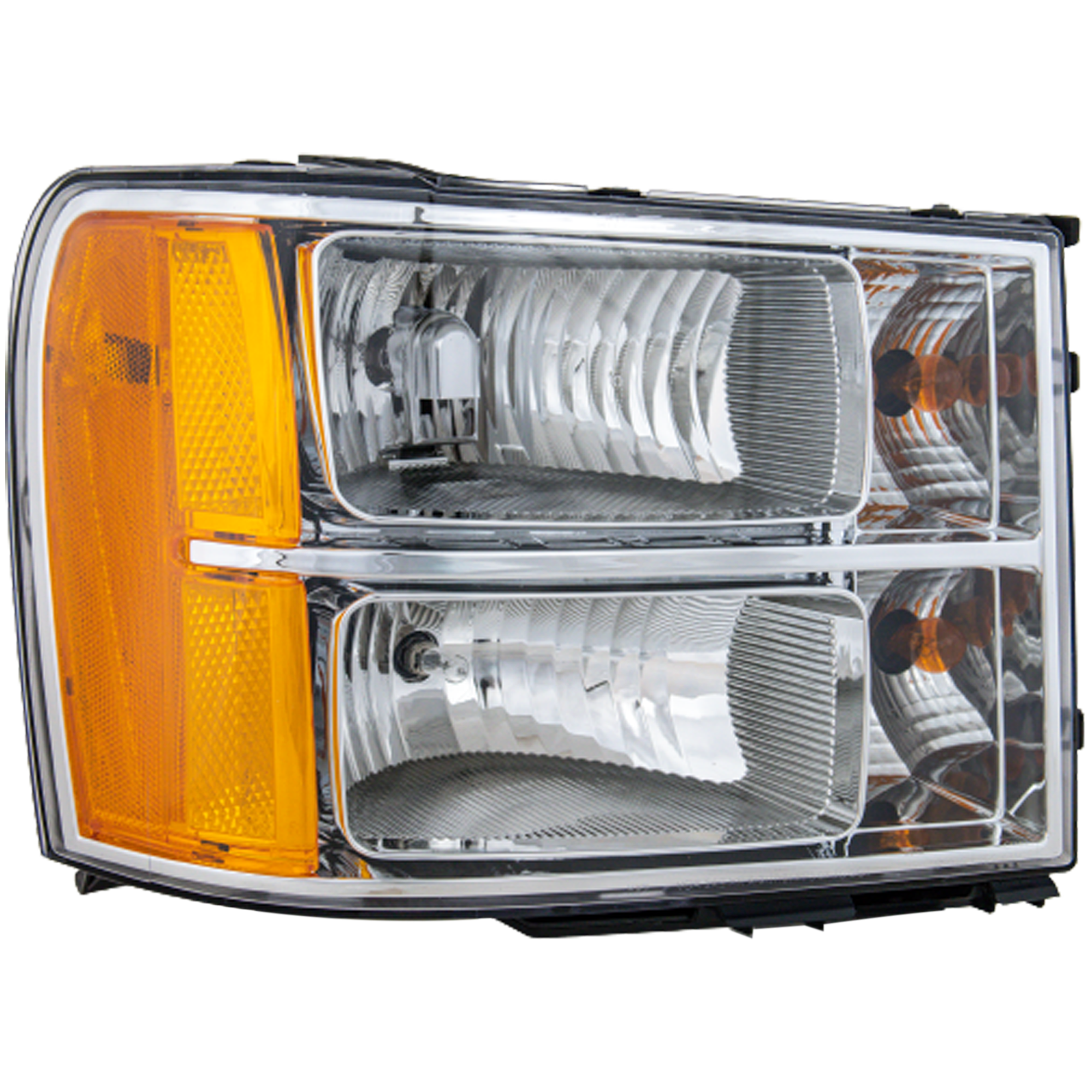 AM SIERRA 07-14 HEAD LAMP RH Assembly Halogen New Body Style SKU ARBG100101 Partslink GM2503283 OEM 22853030