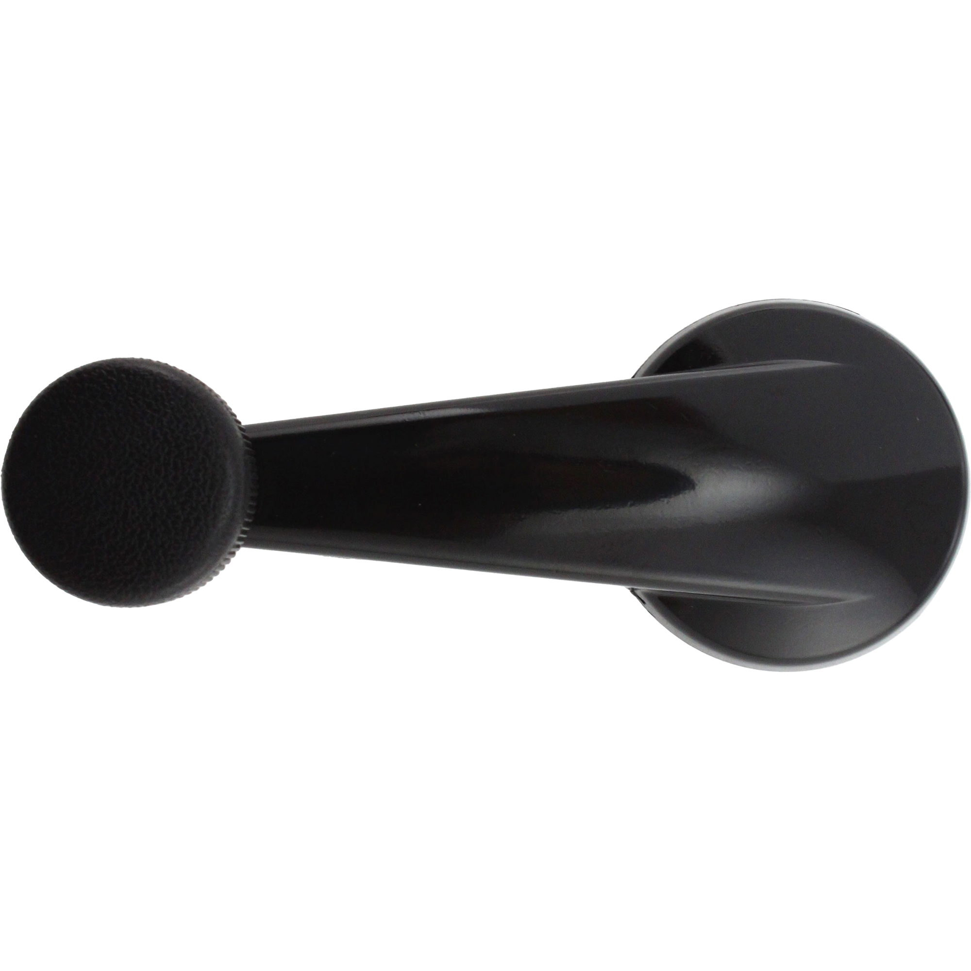 AM S10-94-97 FRONT WINDOW CRANK Smooth Black w Black Knob Metal Zinc SKU ARBG463201 Partslink GM1354107 OEM 15647685