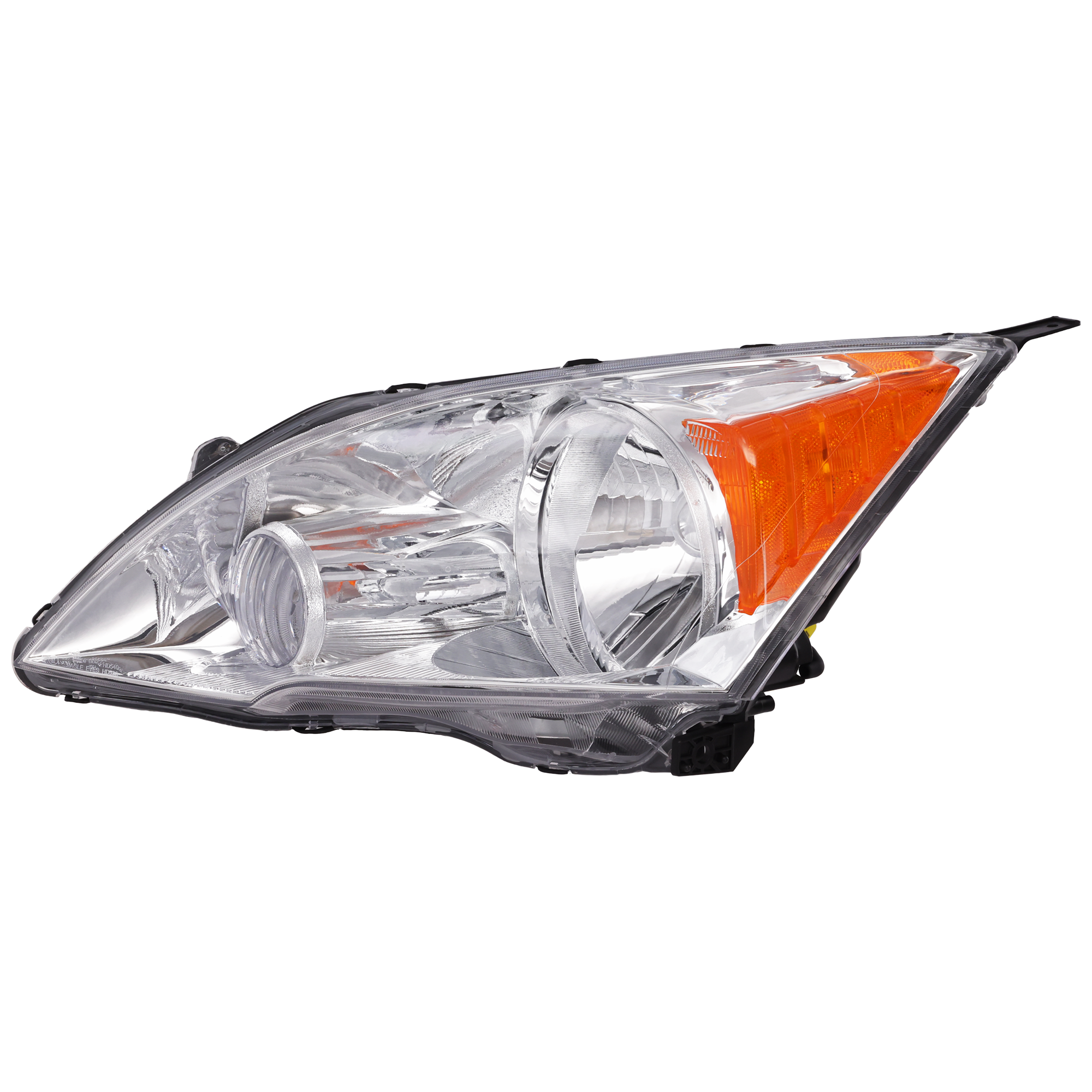 AM CR V 07-11 HEAD LAMP LH Lens and Housing Halogen CAPA SKU ARBH100110Q Partslink HO2502129C OEM 33151SWAA01