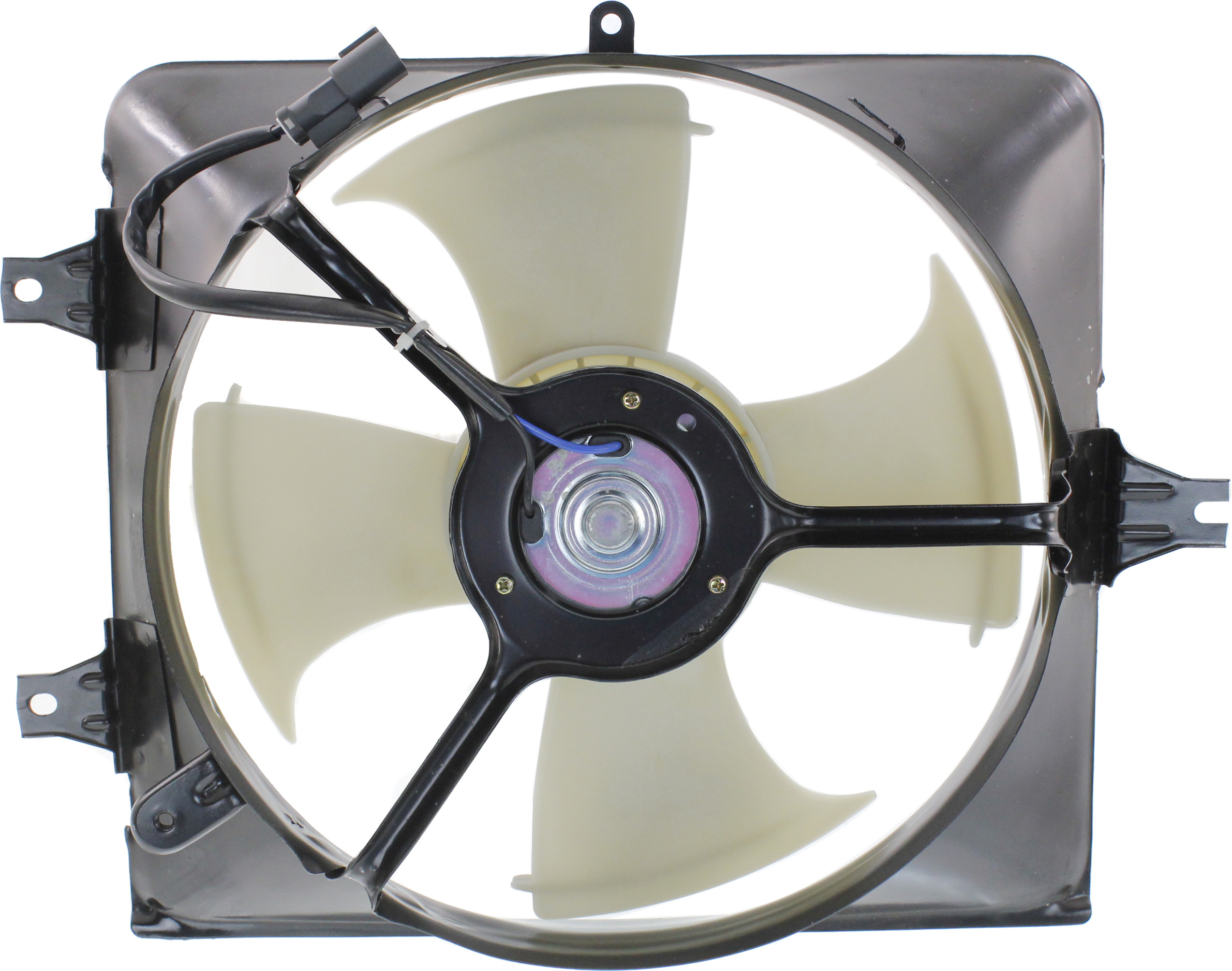 AM ACCORD 03-07 A C CONDENSER FAN SHROUD ASSEMBLY Right 6 Cyl. SKU ARBH160902 Partslink HO3115125 OEM 38615RCAA00