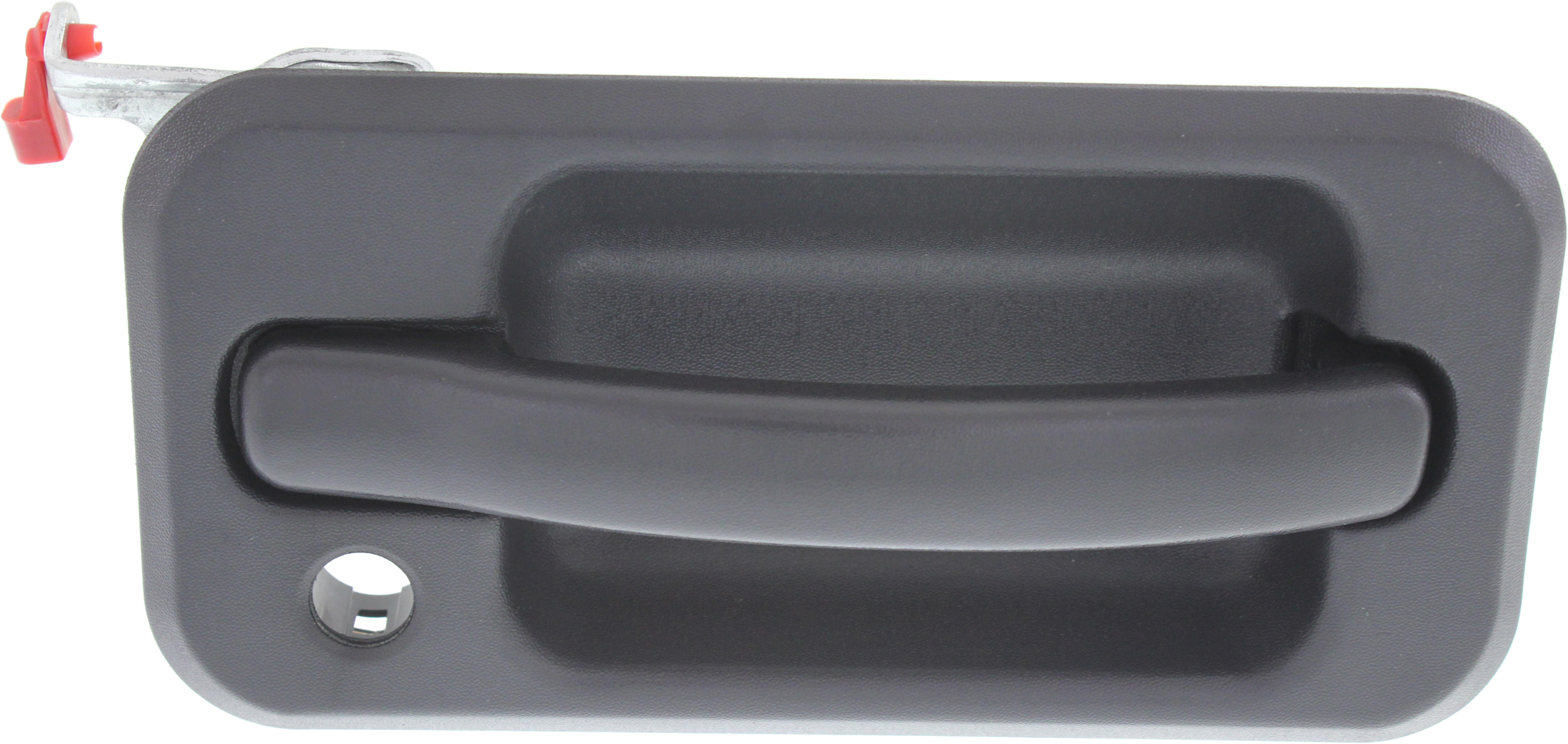 AM H2-03-07 FRONT EXTERIOR DOOR HANDLE Right Textured Black w Keyhole SKU ARBH462105A OEM 15104793