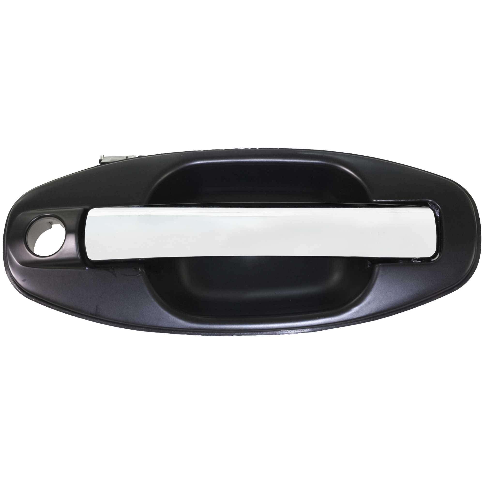 AM SANTA FE 01-06 FRONT EXTERIOR DOOR HANDLE RH Primered Bezel Chrome Lever w Keyhole SKU ARBH462121 Partslink HY1311111 OEM 8266026010