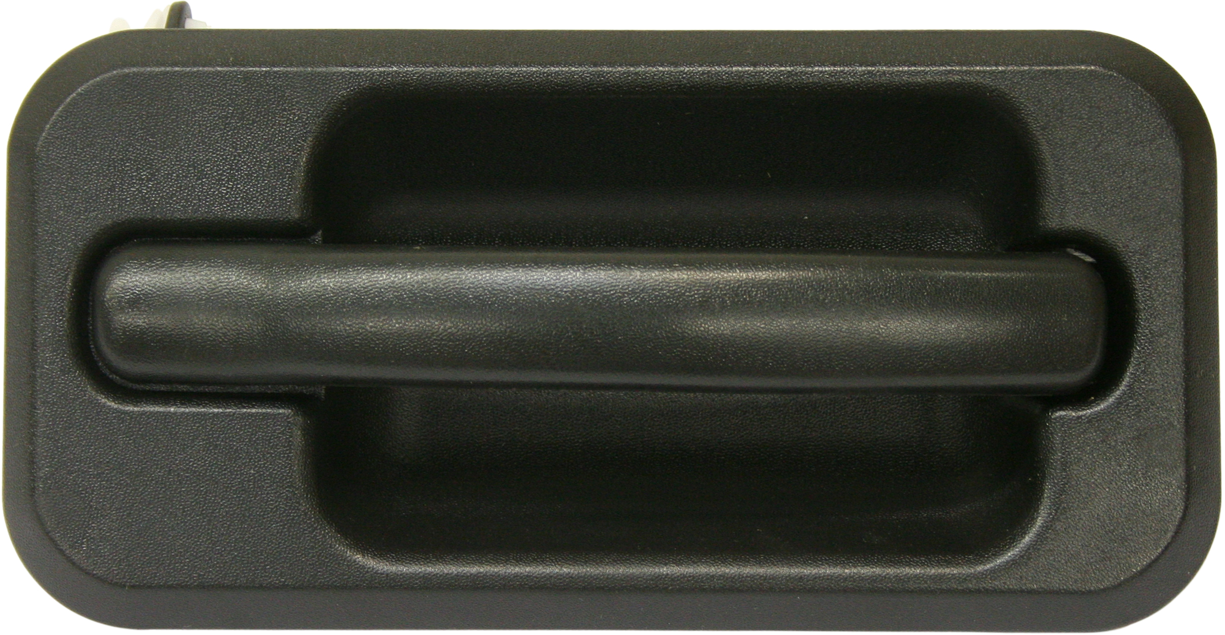 AM H2-03-09 REAR EXTERIOR DOOR HANDLE LH Textured Black w o Chrome Trim Package SKU ARBH491302 Partslink HU1520102 OEM 15104797